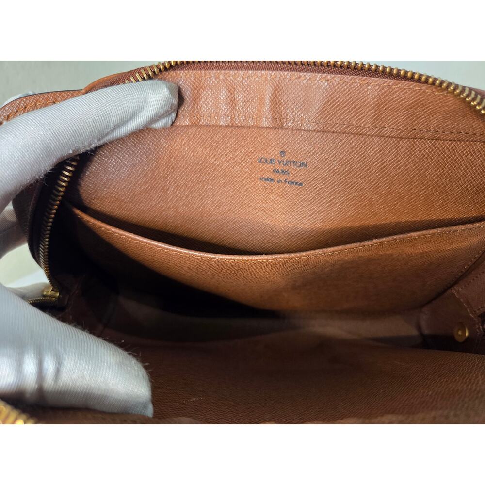 Louis Vuitton Monogram Orsay Clutch Wristlet Bag AR0917 LV Brown Canvas - Picture 9 of 13